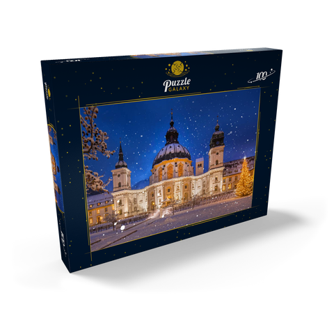 Kloster Ettal zur Weihnachtszeit 100 Puzzle Schachtel Ansicht2