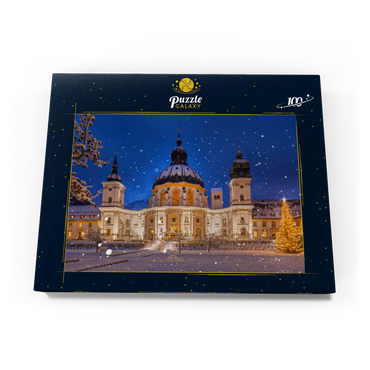 Kloster Ettal zur Weihnachtszeit 100 Puzzle Schachtel Ansicht3