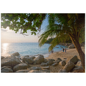 Darstellung des Puzzle Motivs Phan Sea Beach, Insel Phuket, Thailand - Puzzleteile: 1000