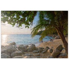 Darstellung des Puzzle Motivs Phan Sea Beach, Insel Phuket, Thailand - Puzzleteile: 200