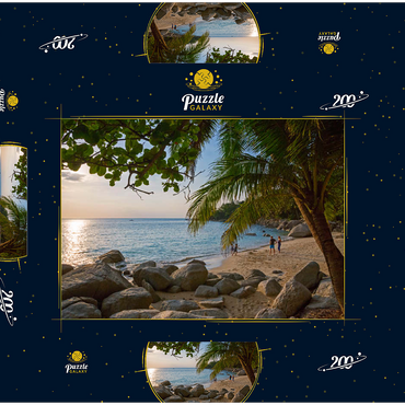 Phan Sea Beach, Insel Phuket, Thailand 200 Puzzle Schachtel 3D Modell