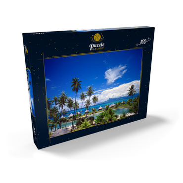 Beachcomber Hotel auf der Insel Tahiti, Französisch Polynesien, Südsee 100 Puzzle Schachtel Ansicht2