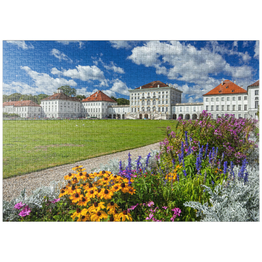 puzzleplate Schlosspark mit dem Nymphenburger Schloss 1000 Puzzle