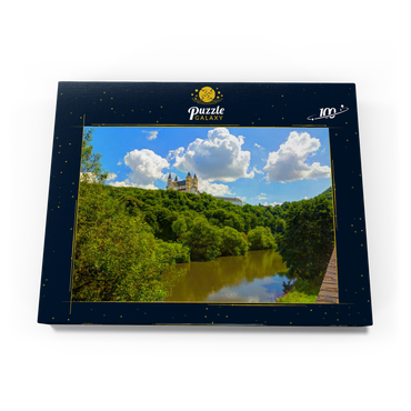 Kloster Arnstein bei Obernhof über der Lahn, Rheinland-Pfalz, Deutschland 100 Puzzle Schachtel Ansicht3