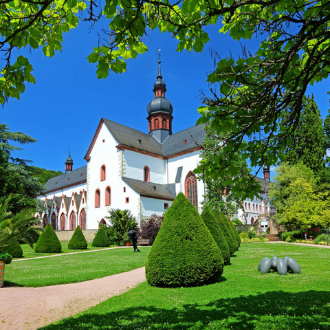 Kloster Eberbach bei Eltville am Rhein 200 Puzzle 3D Modell