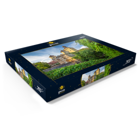 Alternative Darstellung des Puzzle-Motivs Stadtbefestigung mit dem Ellinger Tor – Puzzleteile: 200