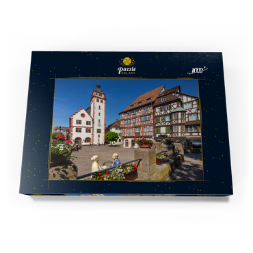 Rathaus und Palm’sches Haus am Marktplatz 1000 Puzzle Schachtel Ansicht3