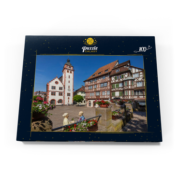 Rathaus und Palm’sches Haus am Marktplatz 100 Puzzle Schachtel Ansicht3