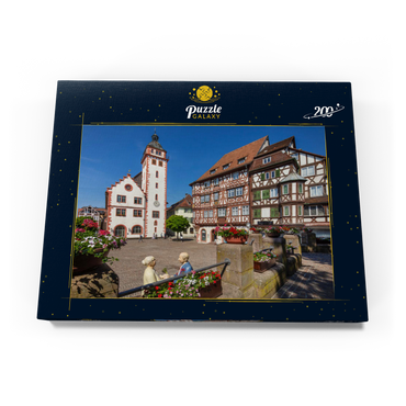 Rathaus und Palm’sches Haus am Marktplatz 200 Puzzle Schachtel Ansicht3