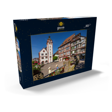 Rathaus und Palm’sches Haus am Marktplatz 500 Puzzle Schachtel Ansicht2