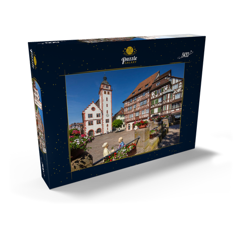Rathaus und Palm’sches Haus am Marktplatz 500 Puzzle Schachtel Ansicht2