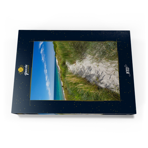 Strand mit Sanddünen von Vester Sømarken bei Aakirkeby 1000 Puzzle Schachtel Ansicht3