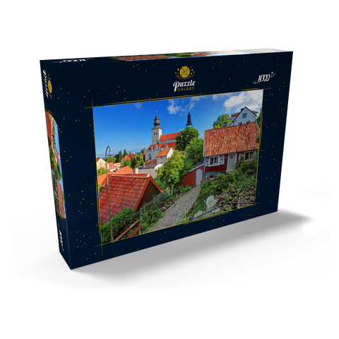 Altstadt mit Dom St. Maria, Visby, Gotland, Schweden 1000 Puzzle Schachtel Ansicht2