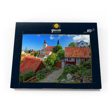 Altstadt mit Dom St. Maria, Visby, Gotland, Schweden 100 Puzzle Schachtel Ansicht3