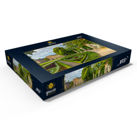 Alternative Darstellung des Puzzle-Motivs Schloss und Schlosspark Fantaisie im Stil des Rokoko in Donndorf – Puzzleteile: 1000