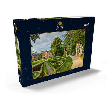 Schloss und Schlosspark Fantaisie im Stil des Rokoko in Donndorf 1000 Puzzle Schachtel Ansicht2