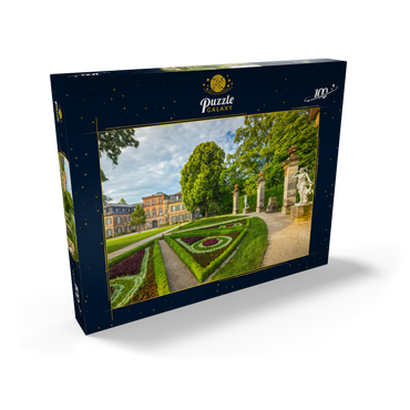 Schloss und Schlosspark Fantaisie im Stil des Rokoko in Donndorf 100 Puzzle Schachtel Ansicht2