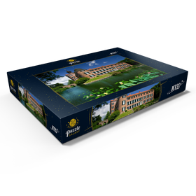 Alternative Darstellung des Puzzle-Motivs Schloss Eutin, Holsteinische Schweiz, Schleswig-Holstein – Puzzleteile: 1000