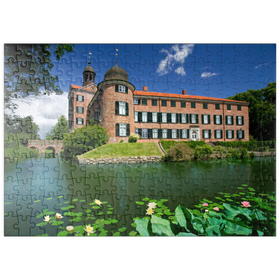 Darstellung des Puzzle-Motivs Schloss Eutin, Holsteinische Schweiz, Schleswig-Holstein – Puzzleteile: 200