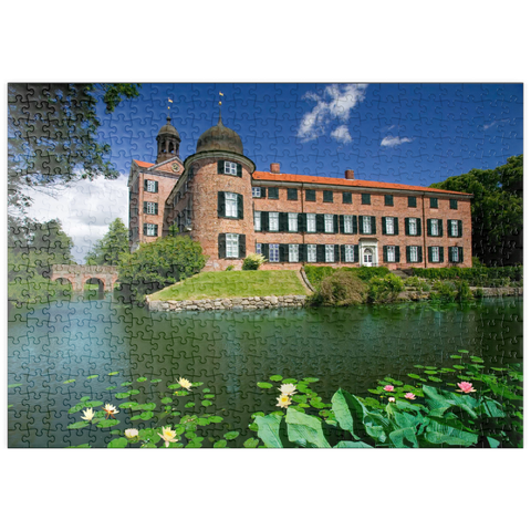 puzzleplate Schloss Eutin, Holsteinische Schweiz, Schleswig-Holstein 500 Puzzle