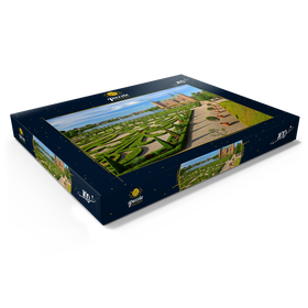 Darstellung des Puzzle Motivs Wasserschloss Frederiksborg, Hilleröd, Seeland, Dänemark - Puzzleteile: 100