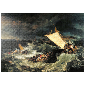 Darstellung des Puzzle-Motivs The Shipwreck – Puzzleteile: 1000