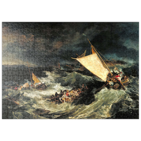 Darstellung des Puzzle-Motivs The Shipwreck – Puzzleteile: 500