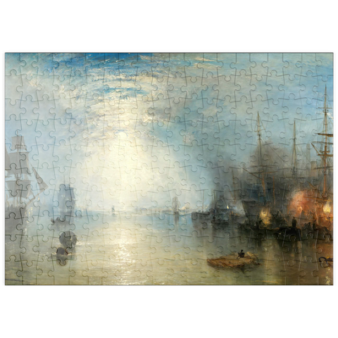 puzzleplate Keelmen Heaving in Coals by Moonlight 200 Puzzle