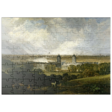 puzzleplate London from Greenwich Park exhibited 100 Puzzle