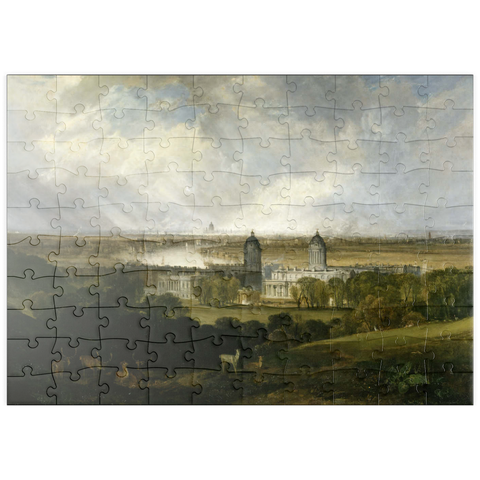 puzzleplate London from Greenwich Park exhibited 100 Puzzle