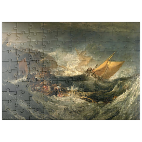 puzzleplate The Wreck of a Transport Ship 100 Puzzle