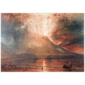 Darstellung des Puzzle-Motivs Vesuvius in Eruption – Puzzleteile: 1000