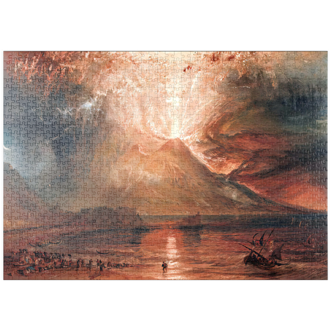 puzzleplate Vesuvius in Eruption 1000 Puzzle