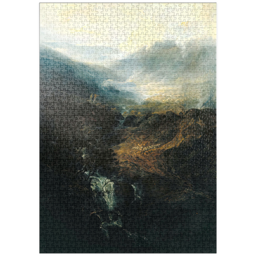 puzzleplate Morning amongst the Coniston Fells, Cumberland 1000 Puzzle