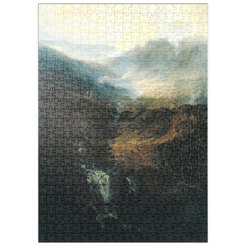 puzzleplate Morning amongst the Coniston Fells, Cumberland 500 Puzzle