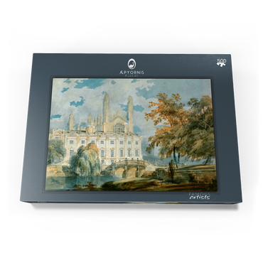 Clare Hall and King’s College Chapel, Cambridge, from the Banks of the River Cam 500 Puzzle Schachtel Ansicht3
