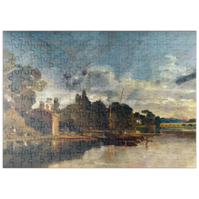 Darstellung des Puzzle Motivs The Thames near Walton Bridges - Puzzleteile: 200