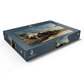 Darstellung des Puzzle Motivs The Thames near Walton Bridges - Puzzleteile: 500