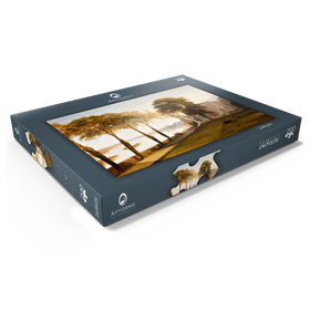 Darstellung des Puzzle Motivs Mortlake Terrace: Early Summer Morning - Puzzleteile: 200