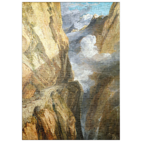 Darstellung des Puzzle-Motivs The Pass of St Gotthard, Switzerland – Puzzleteile: 200