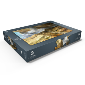 Alternative Darstellung des Puzzle-Motivs The Pass of St Gotthard, Switzerland – Puzzleteile: 500