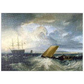 Darstellung des Puzzle Motivs Sheerness as seen from the Nore - Puzzleteile: 500