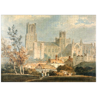 puzzleplate View of Ely Cathedral 1000 Puzzle