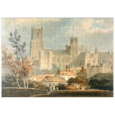 puzzleplate View of Ely Cathedral 500 Puzzle