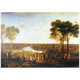 Darstellung des Puzzle-Motivs England: Richmond Hill, on the Prince Regent's Birthday – Puzzleteile: 1000