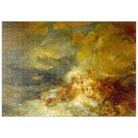 Darstellung des Puzzle-Motivs A Disaster at Sea – Puzzleteile: 500