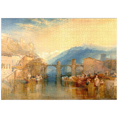 puzzleplate Grenoble Bridge 1000 Puzzle