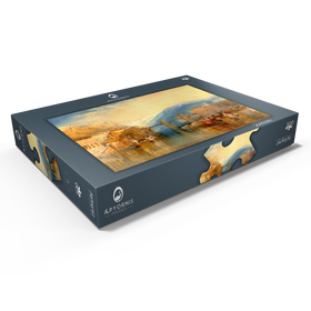 Darstellung des Puzzle Motivs Grenoble Bridge - Puzzleteile: 500