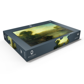 Alternative Darstellung des Puzzle-Motivs View of Richmond Hill and Bridge – Puzzleteile: 1000