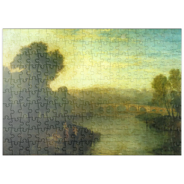 puzzleplate View of Richmond Hill and Bridge 200 Puzzle